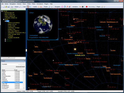 Capture d'écran de l'application AstroSynthesis - #1