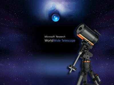 Capture d'écran de l'application WorldWide Telescope - #1