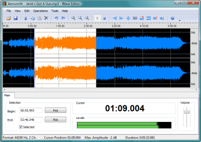 Capture d'écran de l'application Wave Editor - #1