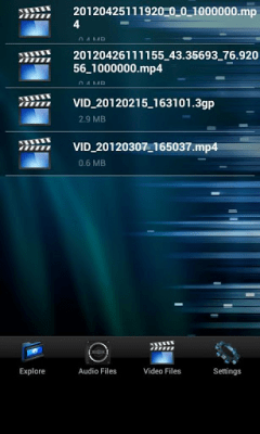 Capture d'écran de l'application New advanced player - #3