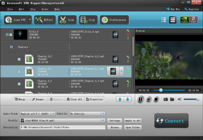 Capture d'écran de l'application Aiseesoft DVD Ripper Standard - #1