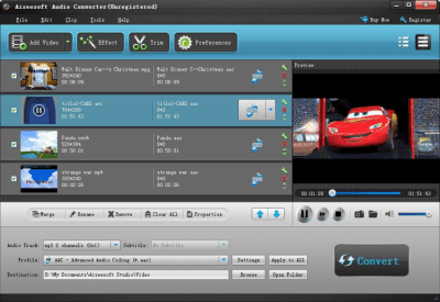 Capture d'écran de l'application Aiseesoft Audio Converter - #1