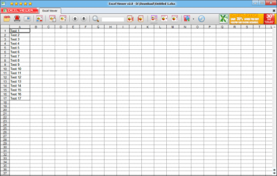 Capture d'écran de l'application Excel Viewer - #2