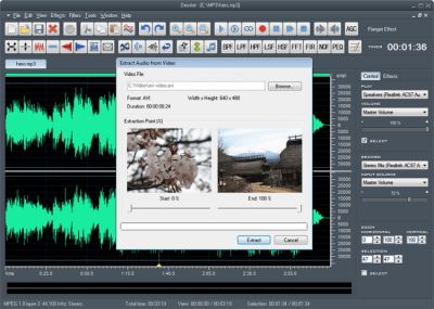 Capture d'écran de l'application Dexster Audio Editor - #6