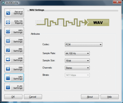 Capture d'écran de l'application Audiozilla Audio Converter - #6