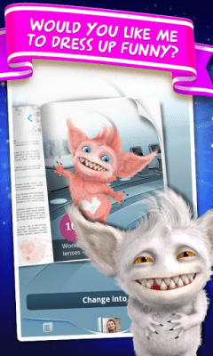 Capture d'écran de l'application Talking Funny Friend HD - #5