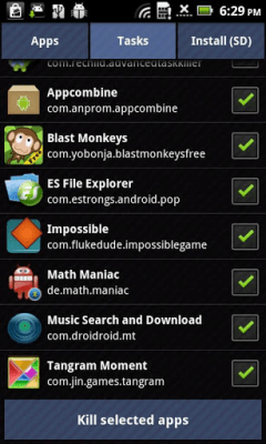 Capture d'écran de l'application Appcombine - #2