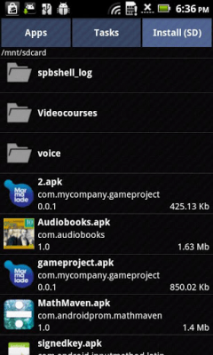 Capture d'écran de l'application Appcombine - #3