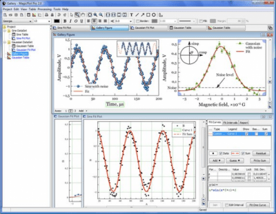 Capture d'écran de l'application MagicPlot Student - #1