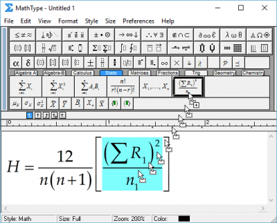 Capture d'écran de l'application MathType - #2