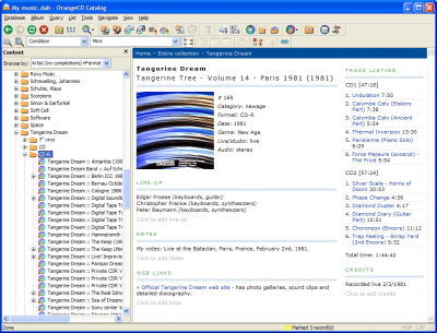 Capture d'écran de l'application OrangeCD Player - #2