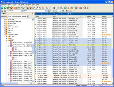 Capture d'écran de l'application OrangeCD Player - #6