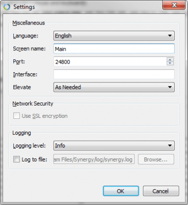 Capture d'écran de l'application Synergy - #3