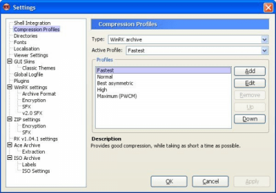Capture d'écran de l'application WinRK - #4