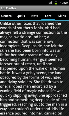 Capture d'écran de l'application League of Legends Crafter - #5
