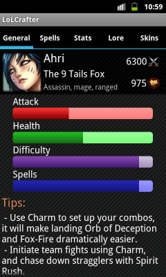 Capture d'écran de l'application League of Legends Crafter - #7