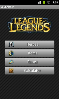 Capture d'écran de l'application League of Legends Crafter - #8