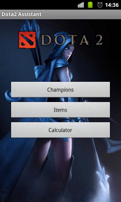Capture d'écran de l'application Dota 2 Assistant - #8