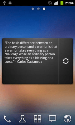 Capture d'écran de l'application Deep Quotes - #5