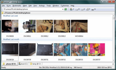 Capture d'écran de l'application Xplorer2 - #6