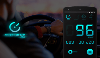 Capture d'écran de l'application Speedometer PRO - #2