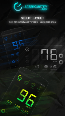 Capture d'écran de l'application Speedometer PRO - #6