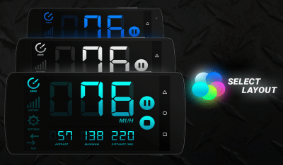 Capture d'écran de l'application Speedometer PRO - #9