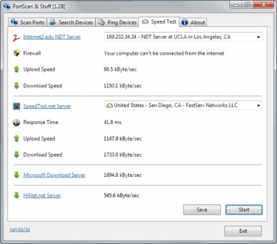 Capture d'écran de l'application PortScan - #4