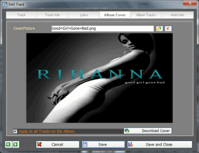 Capture d'écran de l'application AllMySongs Database - #4
