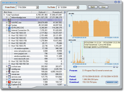 Capture d'écran de l'application NetPeeker - #6