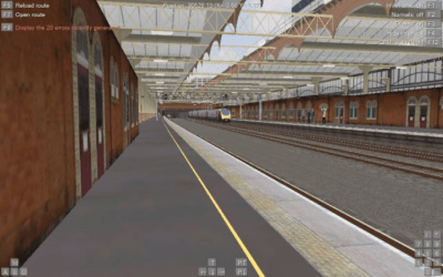 Capture d'écran de l'application OpenBVE - #3