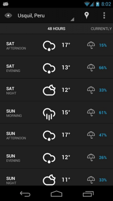 Capture d'écran de l'application Eye In Sky Weather - #5