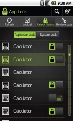 Capture d'écran de l'application AppLock Free - #2