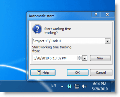 Capture d'écran de l'application AllNetic Working Time Tracker - #3