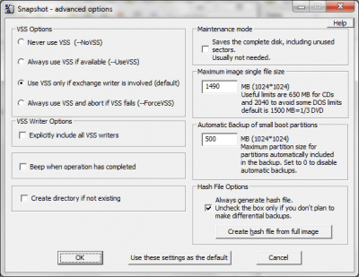 Capture d'écran de l'application Drive SnapShot - #4