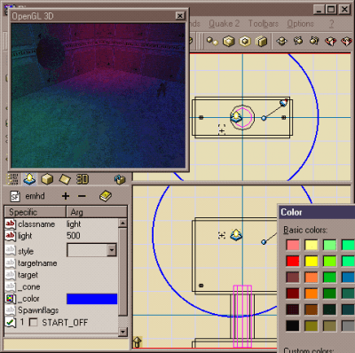 Capture d'écran de l'application QuArK - #6