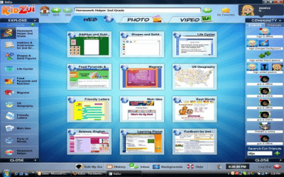 Capture d'écran de l'application KidZui - #3