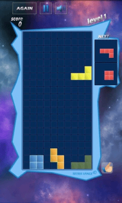 Capture d'écran de l'application Tetris Space - #2