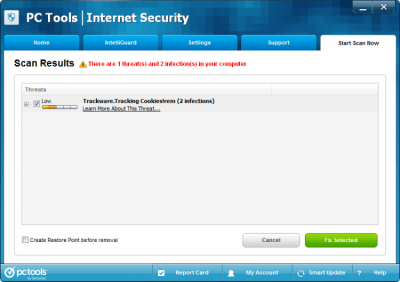 Capture d'écran de l'application Internet Security - #2