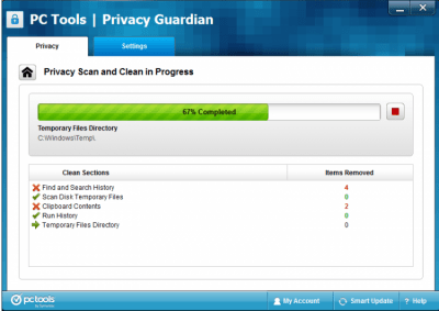 Capture d'écran de l'application Privacy Guardian - #2