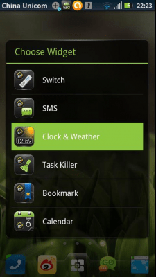 Capture d'écran de l'application EZ Clock & Weather Widget - #4