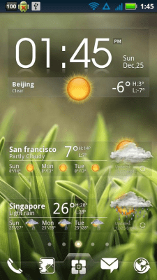 Capture d'écran de l'application EZ Clock & Weather Widget - #6