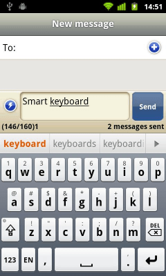 Capture d'écran de l'application Arabic for Smart Keyboard - #2