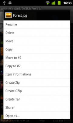 Capture d'écran de l'application Dual File Manager XT - #5