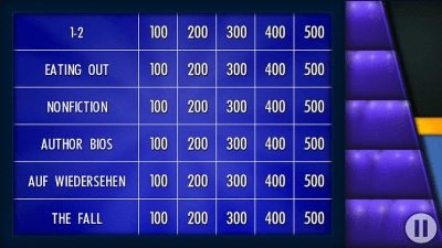 Capture d'écran de l'application Votre jeu (Jeopardy!) - #11