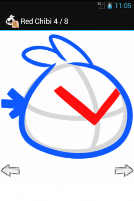 Capture d'écran de l'application Comment dessiner : Angry Birds - #2