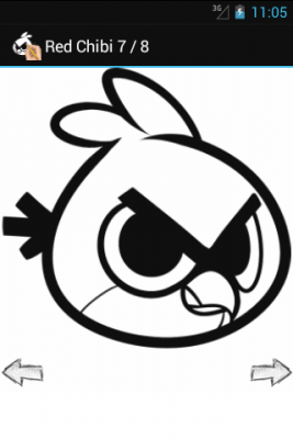 Capture d'écran de l'application Comment dessiner : Angry Birds - #5