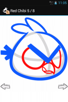 Capture d'écran de l'application Comment dessiner : Angry Birds - #6