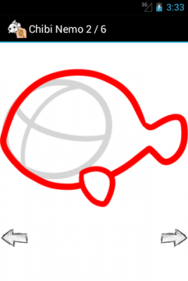 Capture d'écran de l'application Comment dessiner : Animaux marins - #2