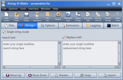 Capture d'écran de l'application String-O-Matic - #3